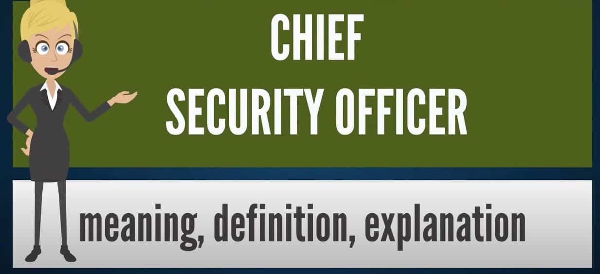 Chief Security Officer (CSO) Bedeutung