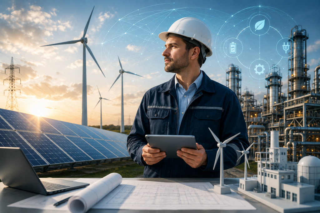 Ingenieur Energietechnik 🚀(Engineer Energy Technology) Berufsbild - Aufgaben, Qualifikationen, Gehalt