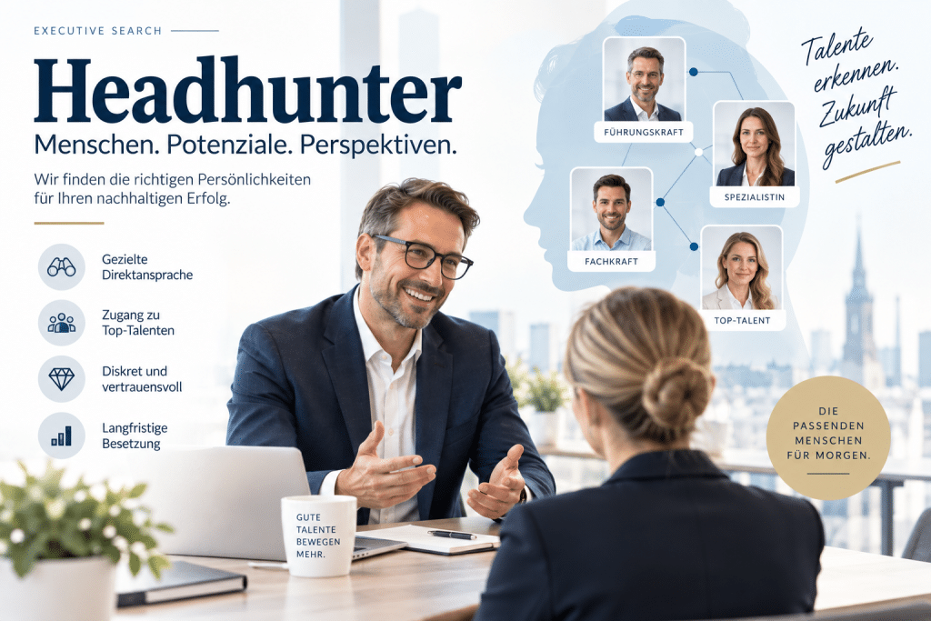 Headhunter sucht Talente