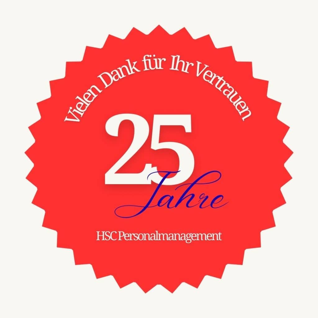 25 Jahre HSC Personalmanagement