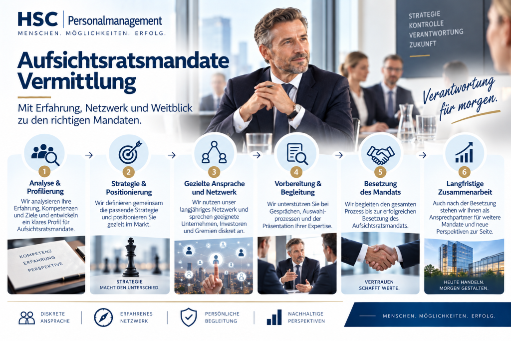 Aufsichtsratmandate besetzten