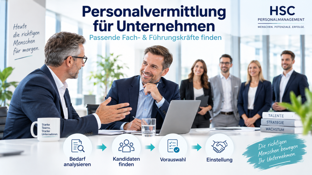 Personalvermittlung für Unternehmen