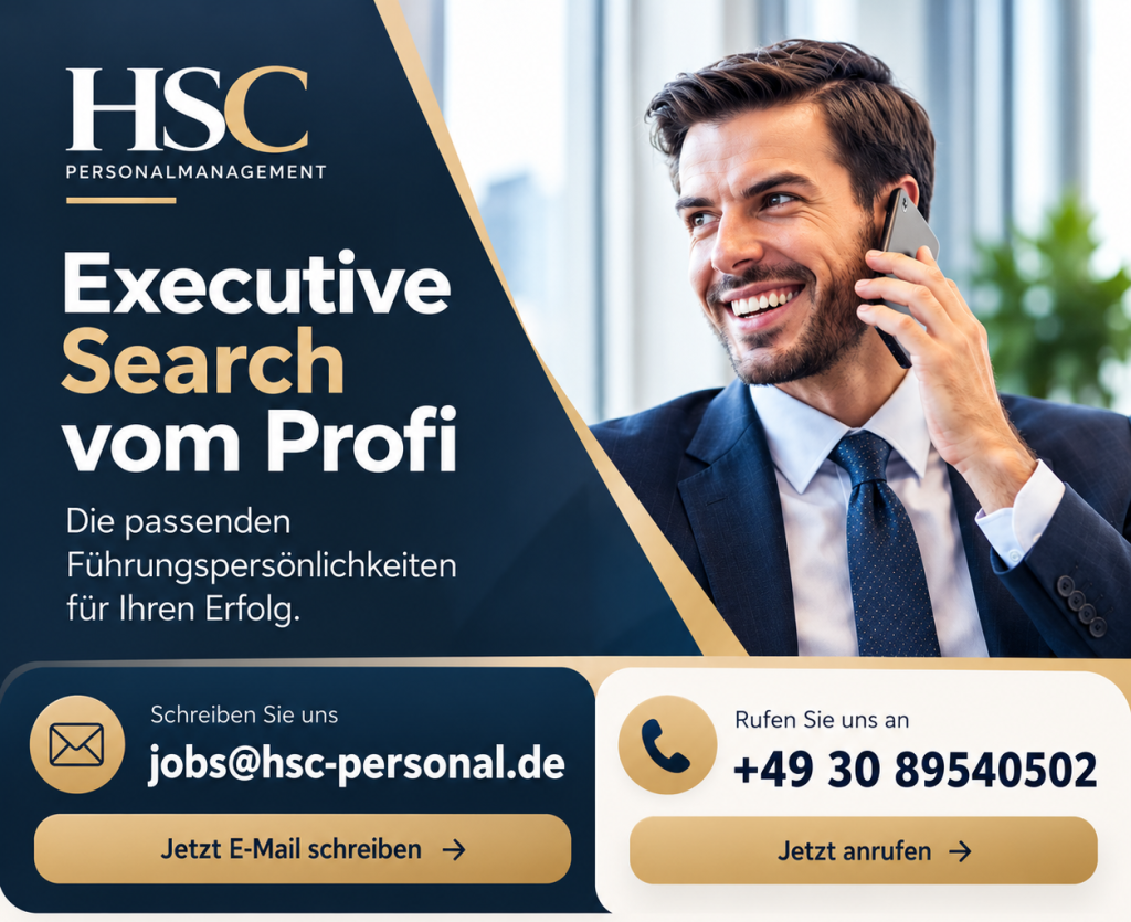 Executive Search für Führungskräfte - Kontakt